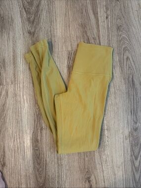 lululemon athletica Olive-Mustard High-Rise Leggings